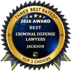 Three Best Rated Top 3 choices | 2026 Award | Best Criminal Defense Lawyers Jackson